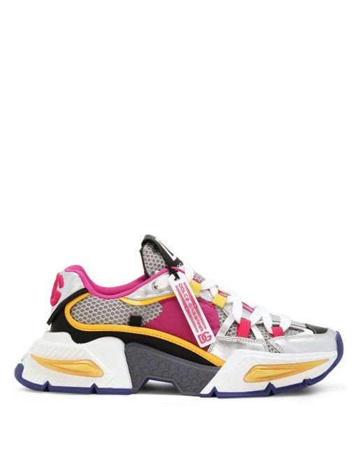 Dolce & Gabbana Multicolor Sneakers With Label