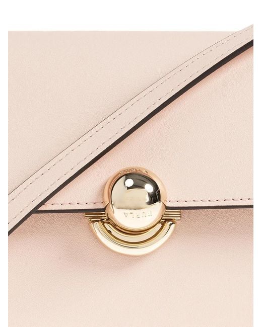 Furla Natural Sfera Leather Crossbody Bag