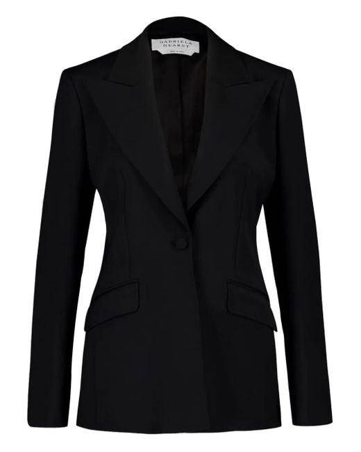 Gabriela Hearst シングルジャケット Black