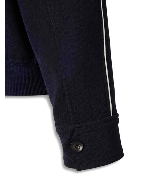 Wales Bonner Blue Collared Jacket for men