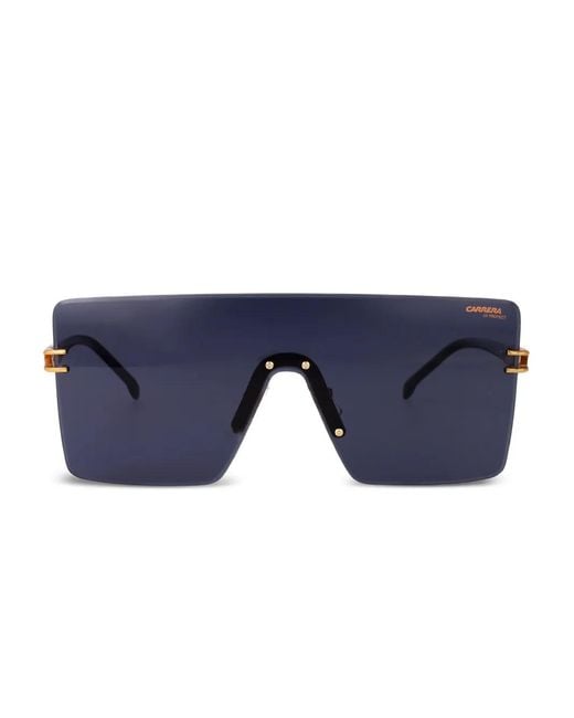 Carrera Blue 1075/Shield-Detail Sunglasses