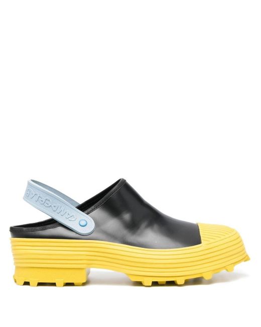 CAMPERLAB Traktori Backless Loafers in Yellow | Lyst