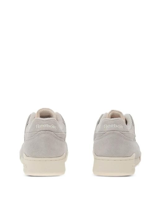 Reebok White Workout Plus Sneakers