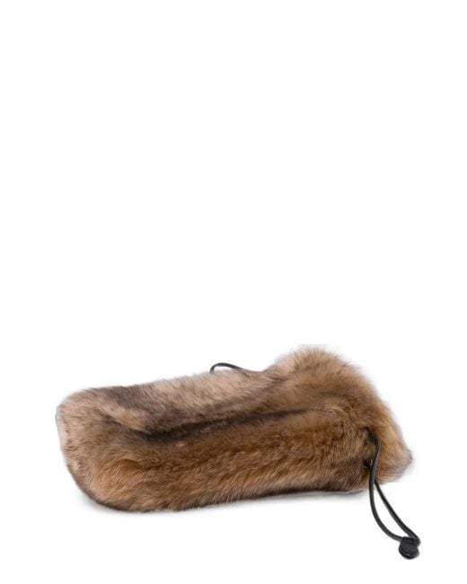 Pouch di Miu Miu in Brown