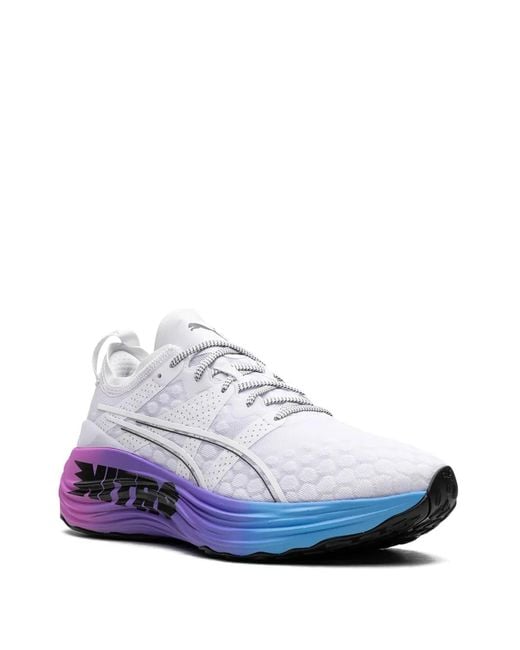 PUMA White Foreverrun Nitro "Sunset" Sneakers