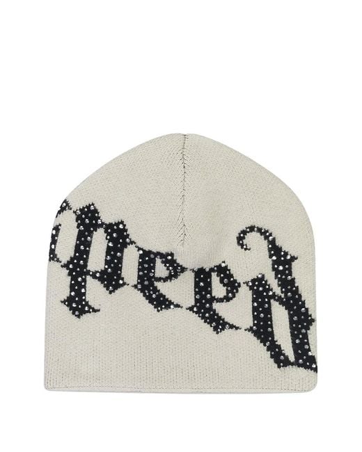 Berretto Con Borchie di Godspeed in Gray da Uomo