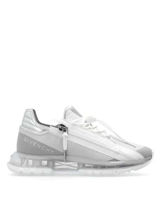 Givenchy White Zip Air Sneakers