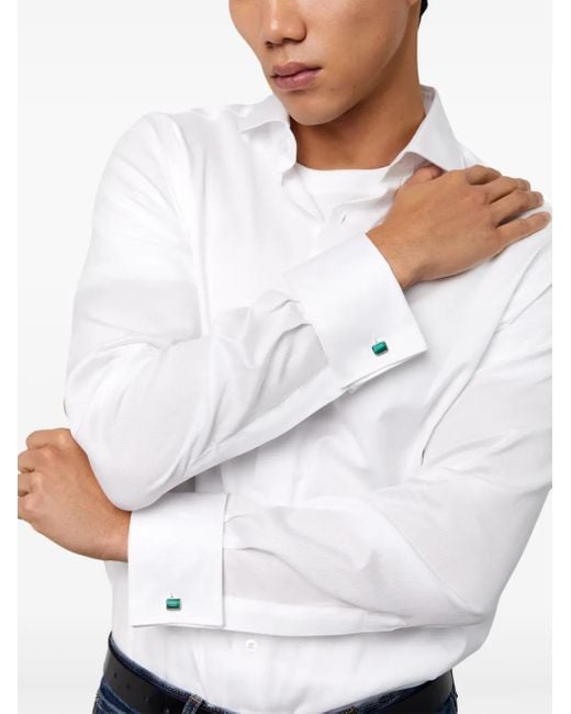 Mateo Green Malachite Cufflinks for men
