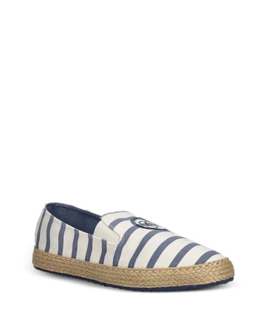 Gant White Espadrilles À Rayures