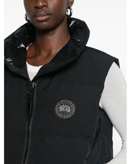 Canada Goose Black Grandview Quilted Vest