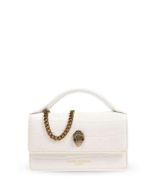 Kurt Geiger Natural Extra Small Bond Tote Bag