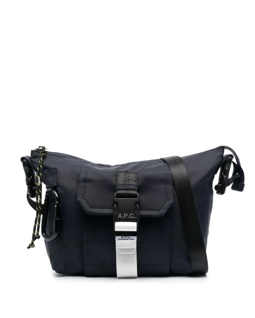 A.P.C. Blue Trek Satchel for men