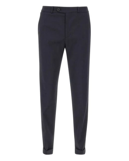 Pantaloni Con Applicazione di Rrd in Blue da Uomo