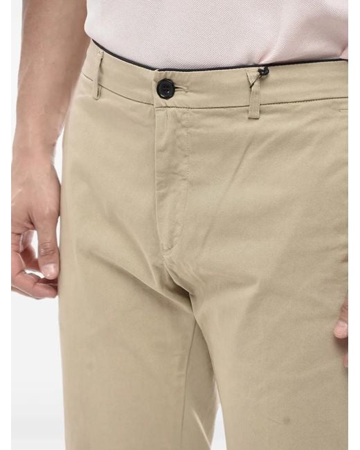 Department 5 Natural Regular-Waist Stretch-Cotton Trousers for men