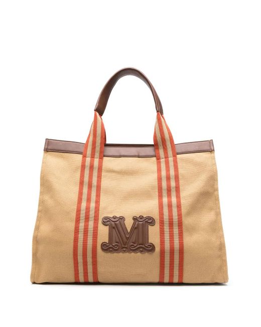Max Mara Palau ハンドバッグ M Brown