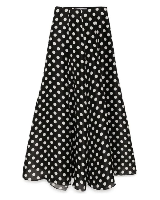 Carolina Herrera ポルカドット パンツ Black