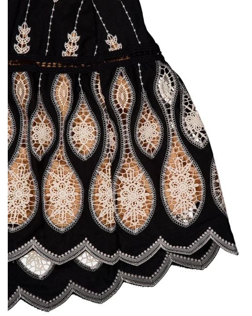 Johanna Ortiz Black Nostalgica Midi Dress