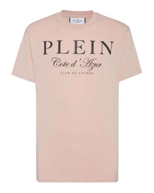 T-Shirt Club The Course Philipp Plein pour homme en coloris Pink