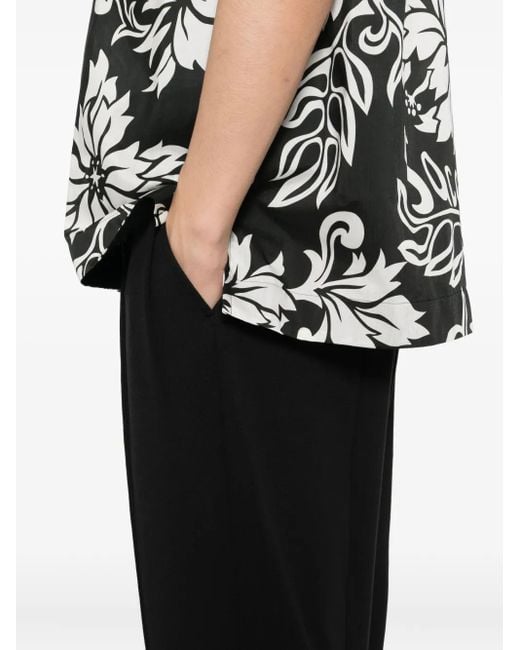 CROQUIS Tapered-Hose mit Kordelzug in Black für Herren