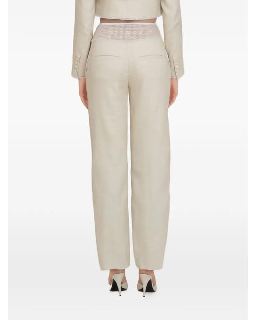 Contessa Mills White Laissez Trousers