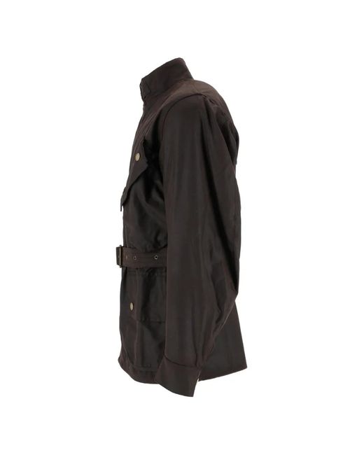 Barbour Black International Original Waxed Jacket for men