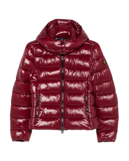 Piumino Con Cappuccio di Save The Duck in Red