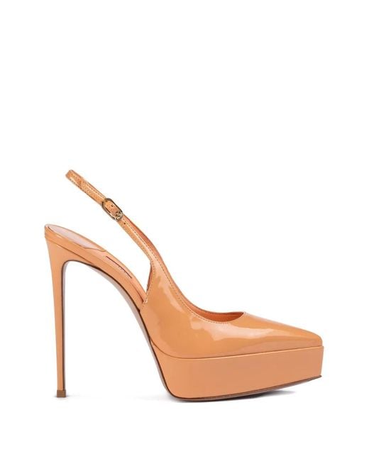 Le Silla Pink Uma Slingback Heeled Pumps