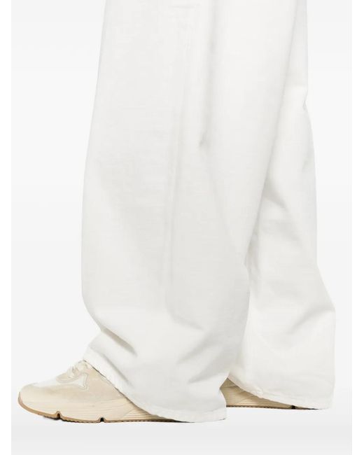 Haikure White Five-Pocket Jeans
