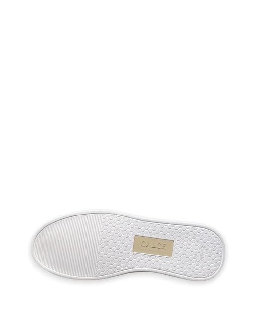 Sneakers Con Inserti di Calce in Brown da Uomo