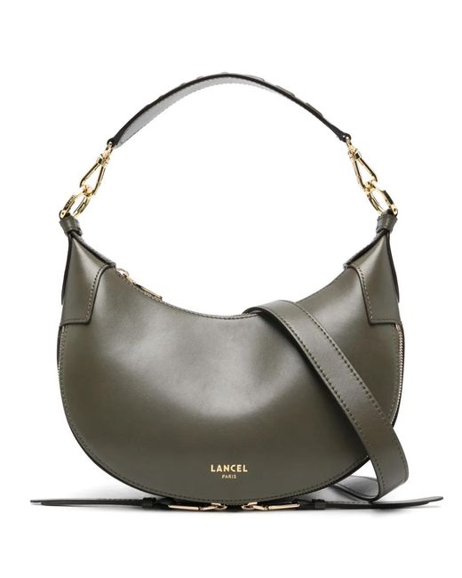 Lancel Gray Origami Tote Bag