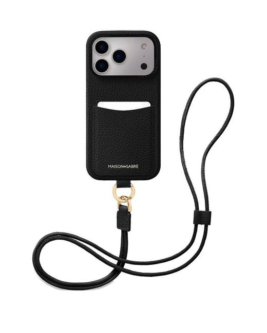 Maison De Sabre Black Coque D'Iphone 17 Pro Max Sling