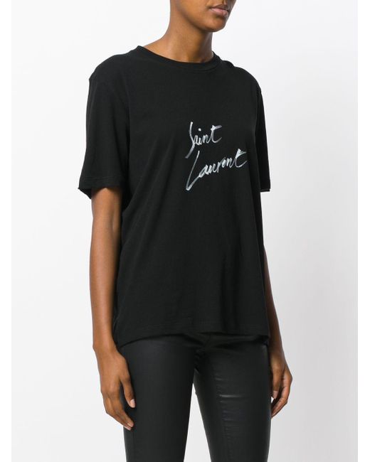 saint laurent black t shirt