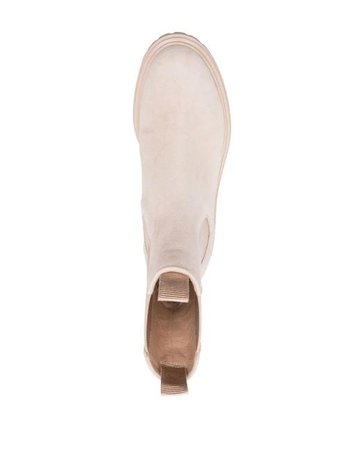 Gianvito Rossi Pink Chester Suede Ankle Boots