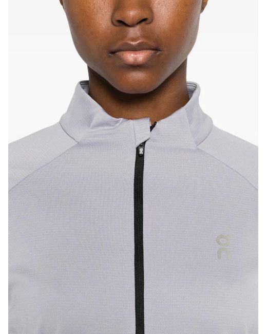 On Shoes Gray Climate Sweatshirt
