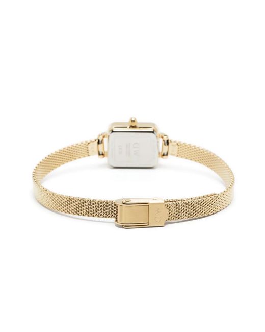 Daniel Wellington White Quadro Mini 19Mm