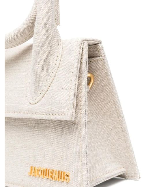 Jacquemus White Le Chiquito Noeud Handbag