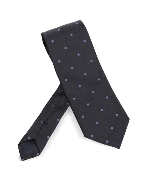 Tom Ford Krawatte Mit Polka Dots in Blue für Herren