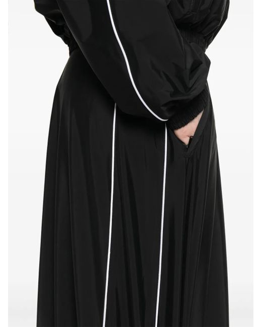 ALAINPAUL Fuseau Maxi-Rok in het Black