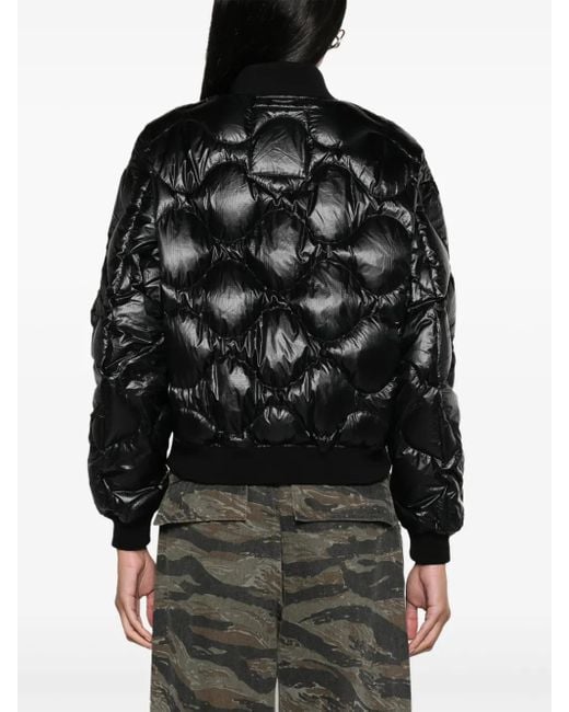 R13 Black Bomber Jackets