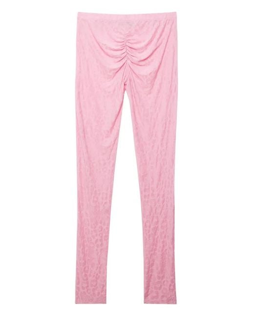Fleur du Mal Pink Butter Leggings