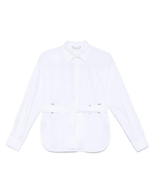 Max Mara Juglas -shirt in het White