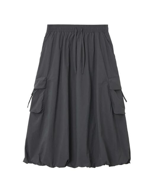 Izzue Gray Pocket Skirt