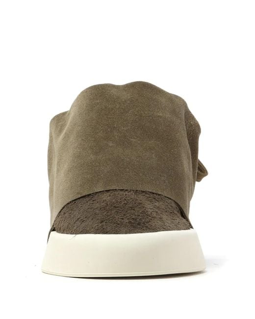 Fear Of God Brown Moc Low Suede Sneakers for men