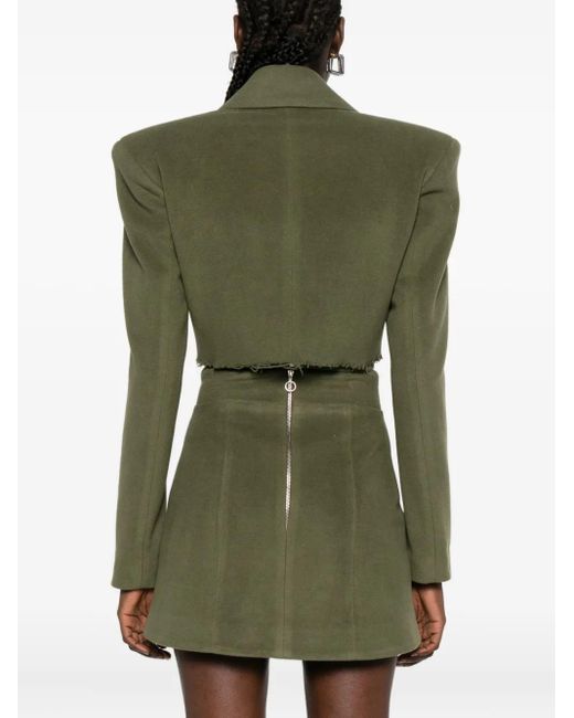 Vestiaire d'un Oiseau Libre ワイドラペル ジャケット Green