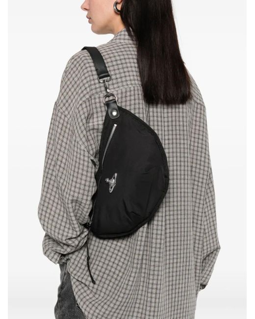 Vivienne Westwood City Belt Bag in Black | Lyst