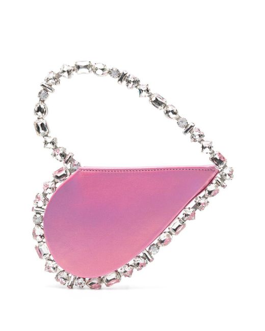 L'ALINGI Pink Taliya Heart-shaped Clutch Bag