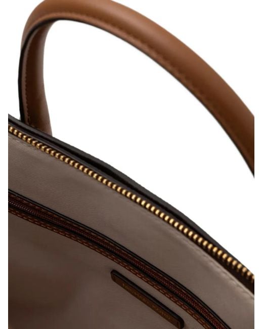 MICHAEL Michael Kors Brown Logo-Pattern Tote Bag