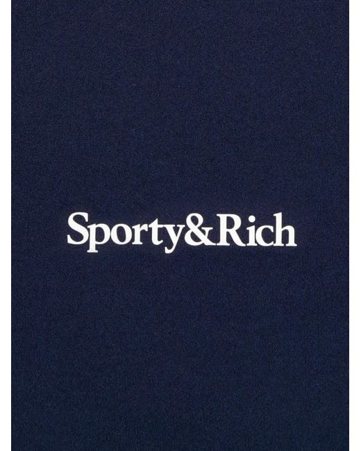 Sporty & Rich Blue V-Neck Performance Bra