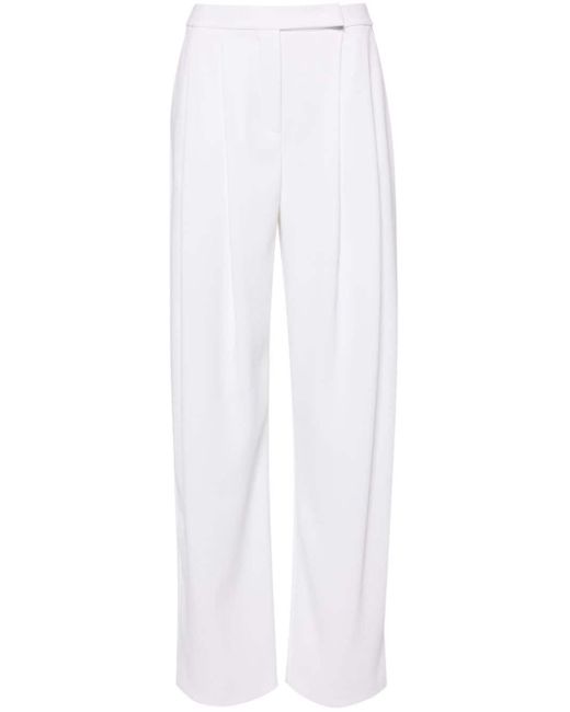 Pantalones anchos Pinko de color White