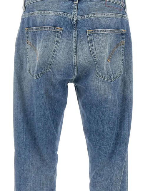 Jeans Dian Con Cinque Tasche di Dondup in Blue da Uomo